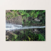 Puzzle Cascade Forêt tropicale en Dominique. (Horizontal)