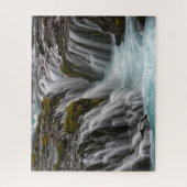 Puzzle Cascade intense de Bruarfoss en Islande (Vertical)