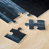 Puzzle Cascade Lune - Paysage nocturne cinématique (Côté)