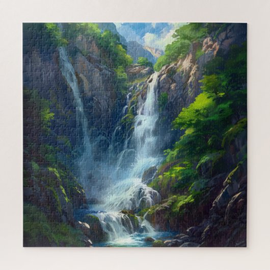 Puzzle Cascade mondiale de l'Imaginaire (Vertical)