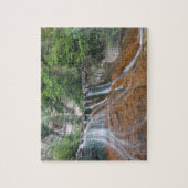 Puzzle Cascade, Parc national de Zion, Utah, États-Unis (Vertical)