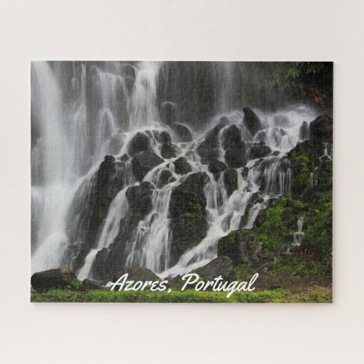 Puzzle Cascade pittoresque Açores (Horizontal)