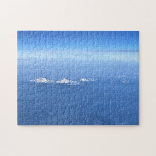 Puzzle Cascade Range, Oregon central (Horizontal)