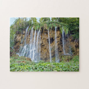 Puzzle Cascades dans le Parc National de Plitvice - Croat