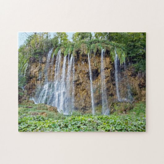 Puzzle Cascades dans le Parc National de Plitvice - Croat (Horizontal)