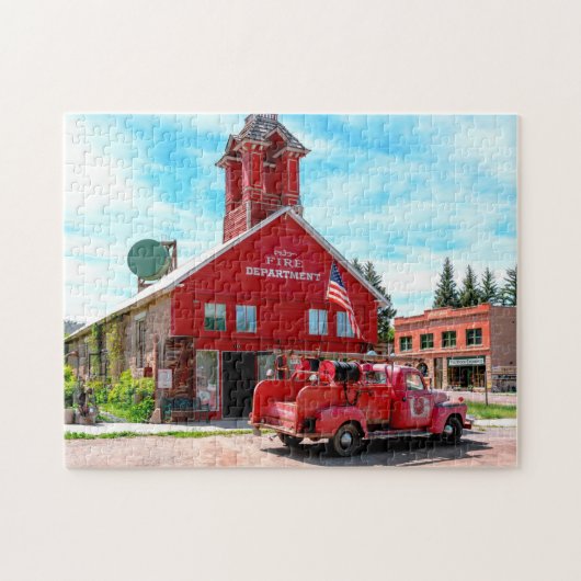 Puzzle Caserne de pompiers Colorado. (Horizontal)
