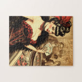 Puzzle Casino vintage fille (Horizontal)