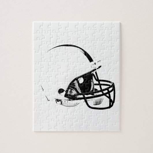 Puzzle Casque de football Pop Art (Vertical)