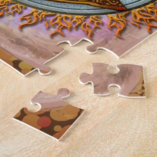 Puzzle Casque de pompier fidèle (Côté)