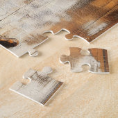 Puzzle Casque de roue de navire rustique nautique (Côté)