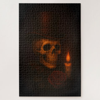 Puzzle Casque, Rose & Énigme de la bougie – Série Éléganc