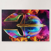 Puzzle Casque Spartan (Horizontal)