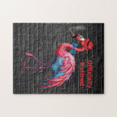 Puzzle Casquette de Flamant rose Dapper officiellement à (Horizontal)