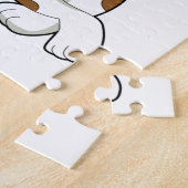 Puzzle Casquette de police de chien (Côté)