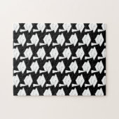 Puzzle Casquette noir blanc pâle frustrant (Horizontal)