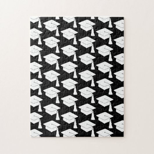 Puzzle Casquette noir blanc pâle frustrant (Vertical)