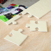 Puzzle Casquettes Sun et fans en Espagne (Côté)