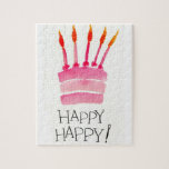 Puzzle casse-croûte à gâteau d'anniversaire<br><div class="desc">casse-croûte à gâteau d'anniversaire</div>