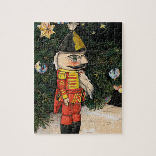 Puzzle Casse-noisette vintage sous l'arbre de Noël