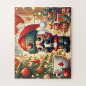 Puzzle Casse-noix, jouets et chocolat chaud (Vertical)