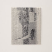 Puzzle Casse-tête 1905 de port de Folkestone (Vertical)