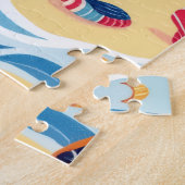 Puzzle Casse-tête ambiance plage (Côté)