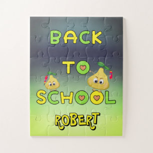Puzzle Casse-tête amusant de rentrée scolaire