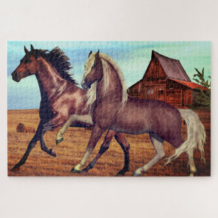 Puzzle Casse-tête Animal Cheval