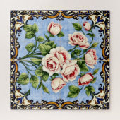 Puzzle casse-tête bouquet de roses (Horizontal)
