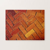 Puzzle Casse-tête 'Brique Abstrait' (Horizontal)