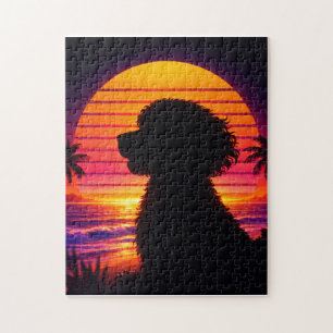 Puzzle Casse-tête Cockapoo - Cadeau Rétro pour amateur de