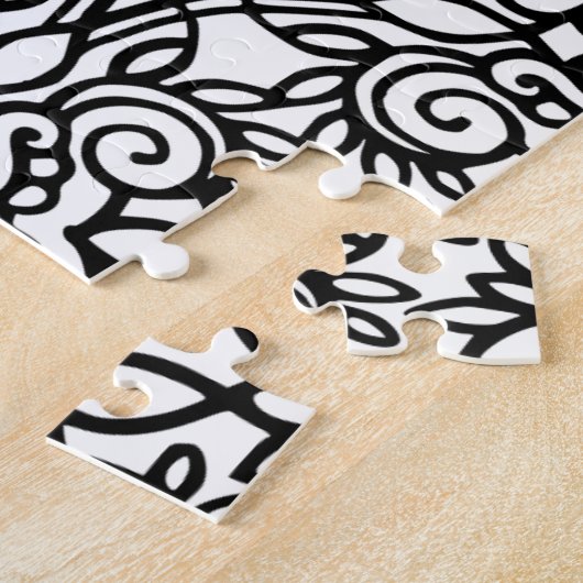 Puzzle casse-tête complexe (Côté)