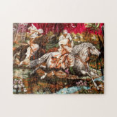 Puzzle Casse-tête - conception arabe classique (Horizontal)