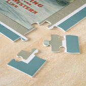 Puzzle Casse-tête d'affiche de pêche de chasse (Côté)