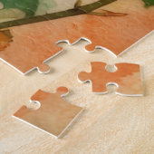 Puzzle Casse-tête d'art de roses oranges (Côté)