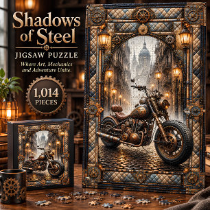 Puzzle Casse-tête de 1 014 pièces de Shadows of Steel Mot