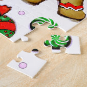 Puzzle Casse-tête de cadeau de vacances de football uniqu (Côté)