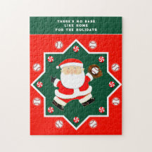 Casse-tête de cadeaux de vacances de baseball