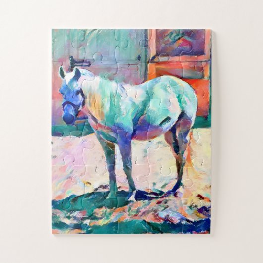 Puzzle Casse-tête de cheval pour les enfants (Vertical)