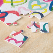 Puzzle Casse-tête de cœurs (Côté)