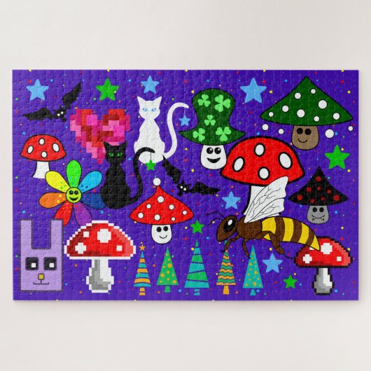 Puzzle Casse-tête de collage de bande dessinée (Horizontal)