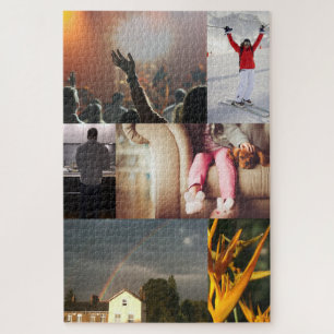 Puzzle Casse-tête de collage de photo 1000 morceaux