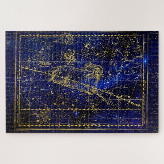 Puzzle casse-tête de constellation (Horizontal)