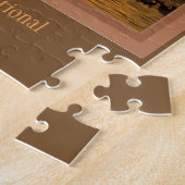 Puzzle Casse-tête de coucher du soleil d'île de (Côté)