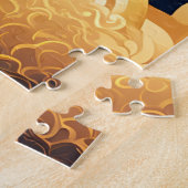 Puzzle casse-tête de dragon chinois  (Côté)