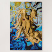 Puzzle casse-tête de dragon imaginaire (Vertical)