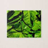 Puzzle Casse-tête de feuillage vert 8x10 110 pcs (Horizontal)