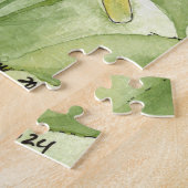 Puzzle casse-tête de fleur (Côté)