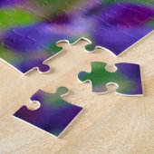 Puzzle Casse-tête de fleurs de lupin pourpre (Côté)