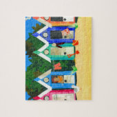 Puzzle Casse-tête "de huttes de plage" (Vertical)